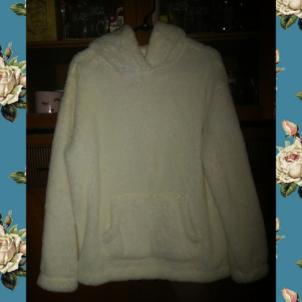 Aeropostle Faux Fur Super Soft Hoodie